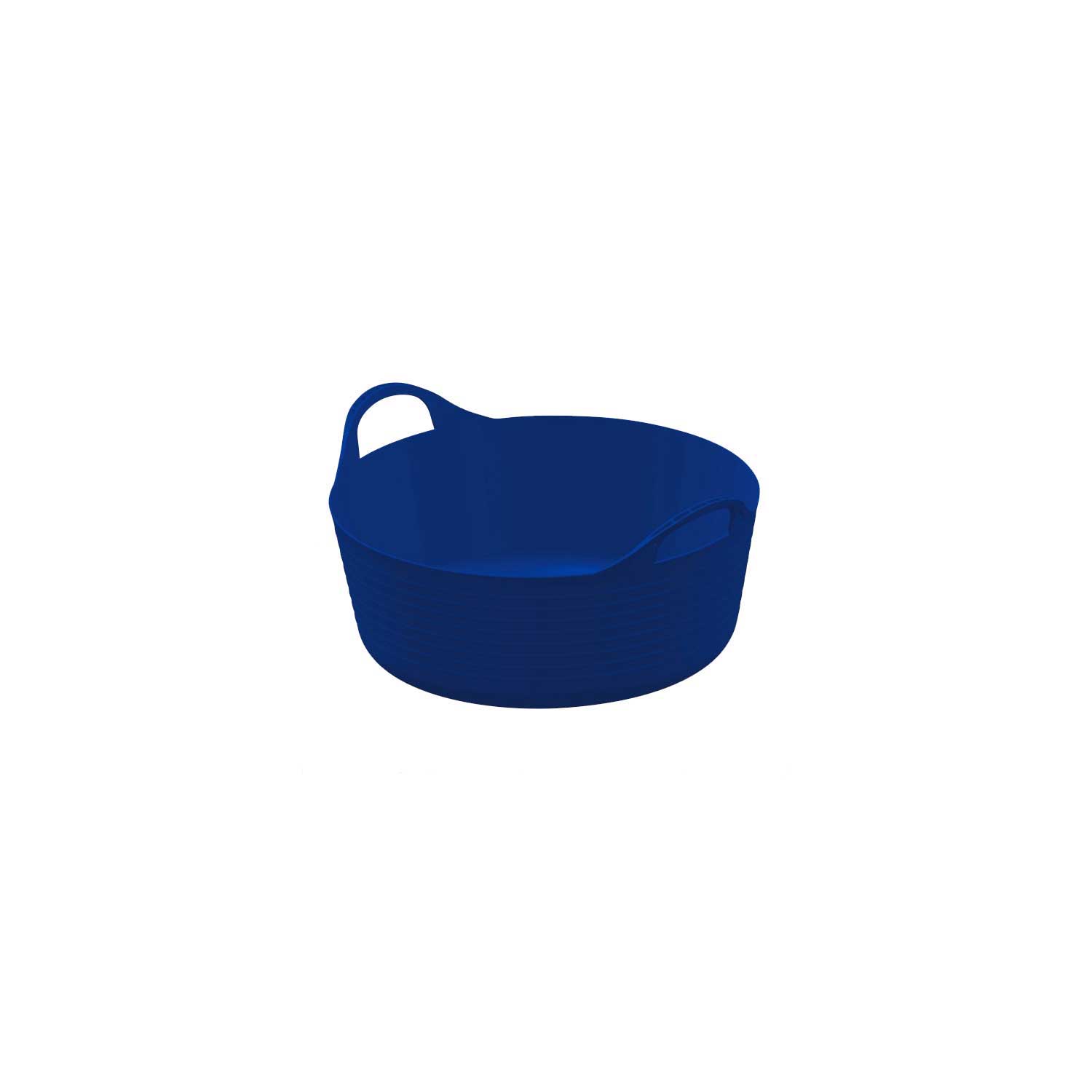 Large rubber horse feed bucket