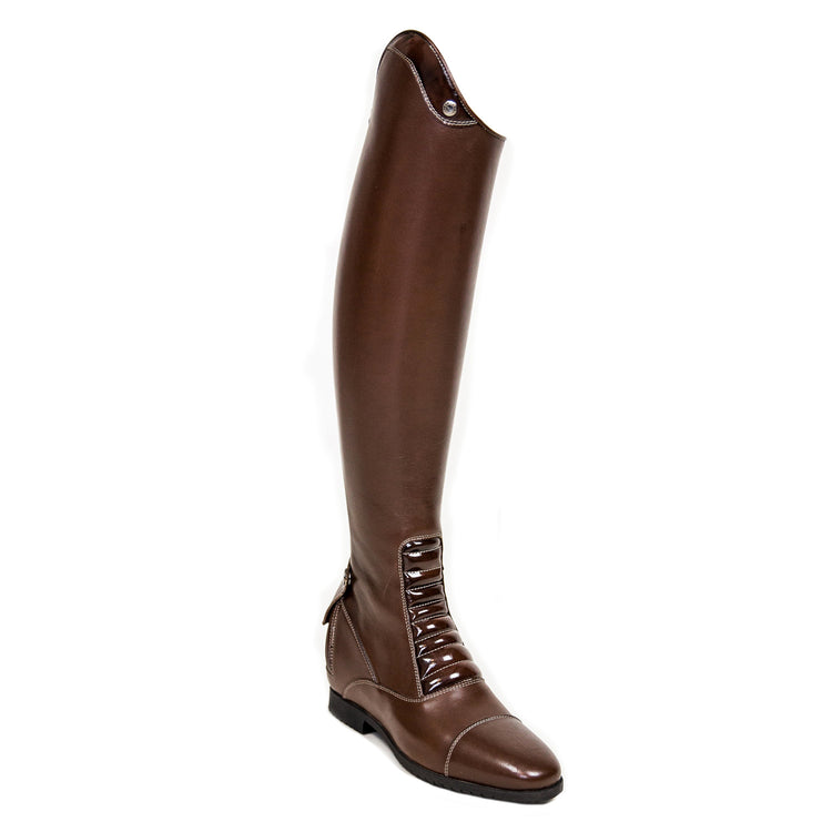 Brown dress boots horse riding