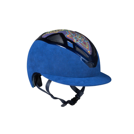 Apex Damask Blue Lady Helmet