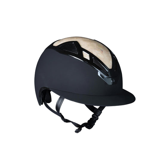 Apex Mother of Pearl Lady Riding Helmet Black Matt