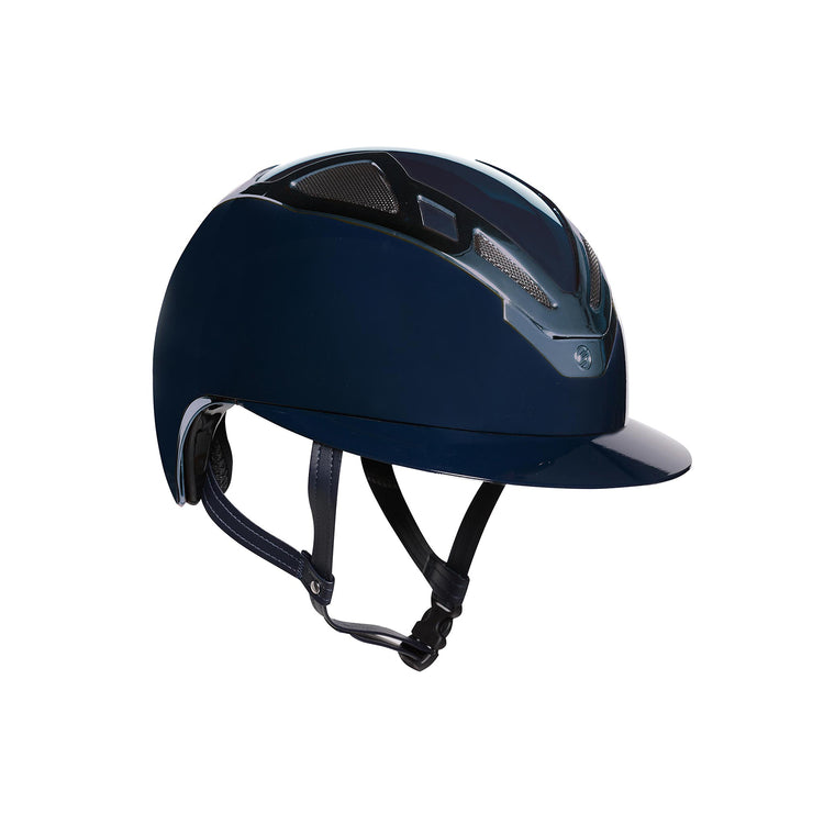 suomy shiny helmet with polo visor