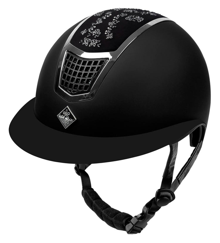 wide visor riding helmet