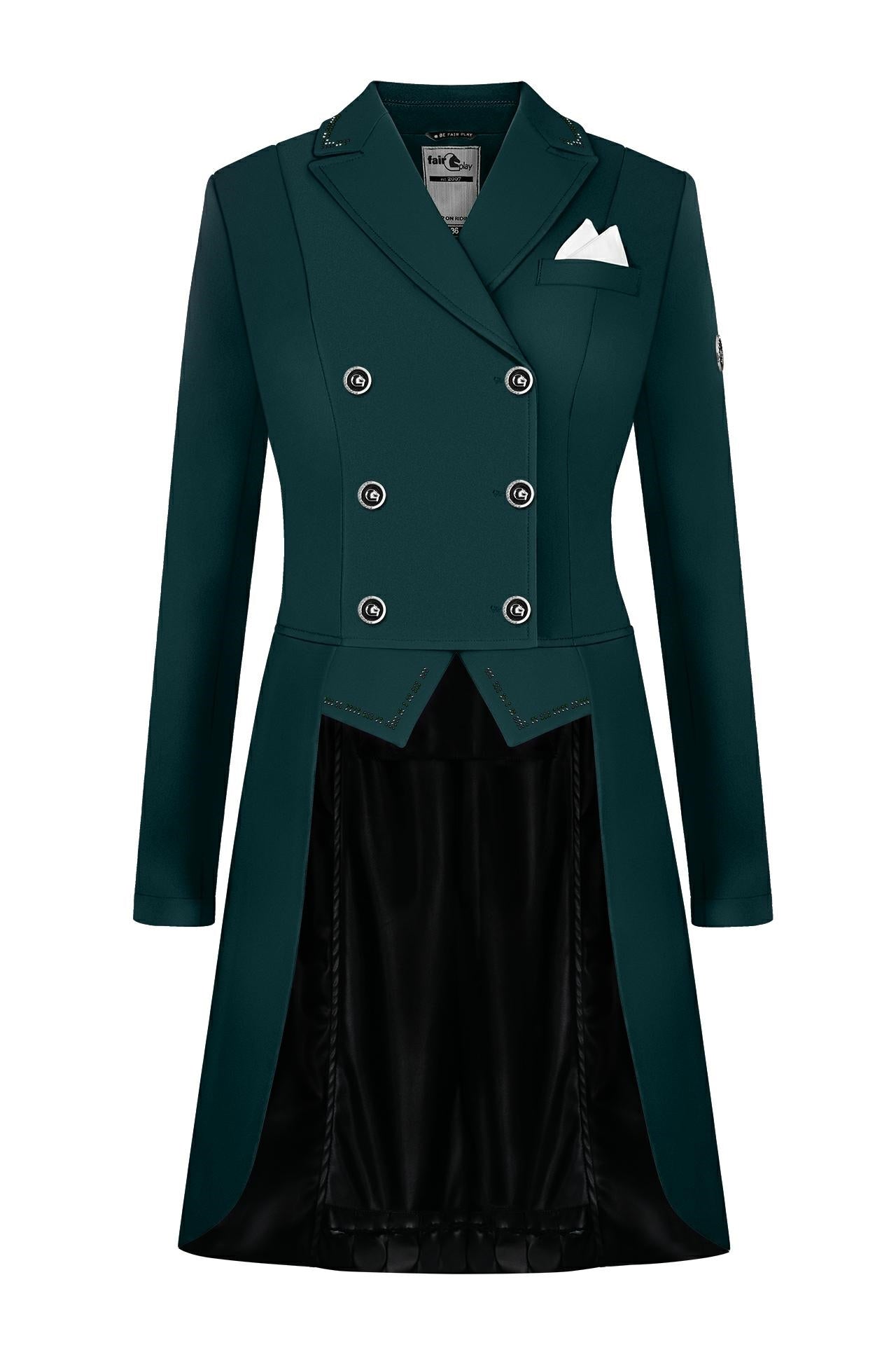 Dark Green Dressage Tail coat