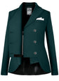 Short dressage tail coat in green