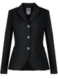 Black ladies competition jacket for dressage