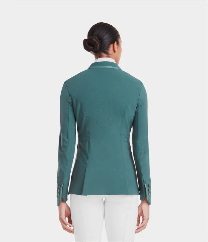 Chaqueta de competición verde para mujer