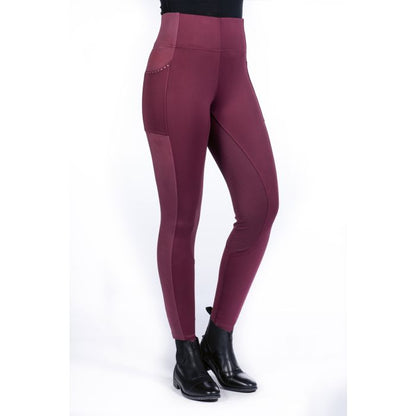 Riding Leggings Mesh Style Silicone Full Seat