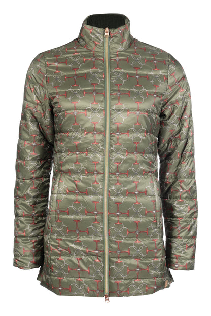 Olive green horse riding jacket