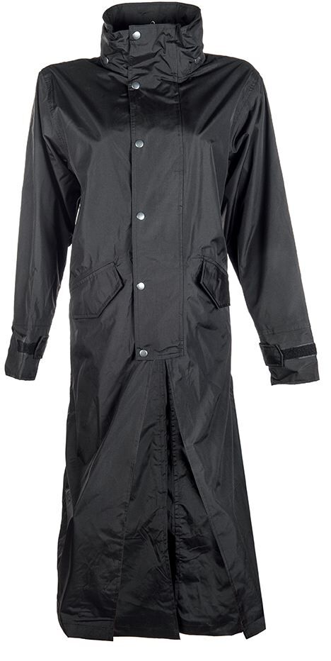 Long equestrian rain coat