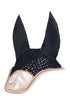 Rose gold horse ear bonnet