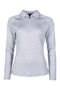 Equestrian training shirt with collar