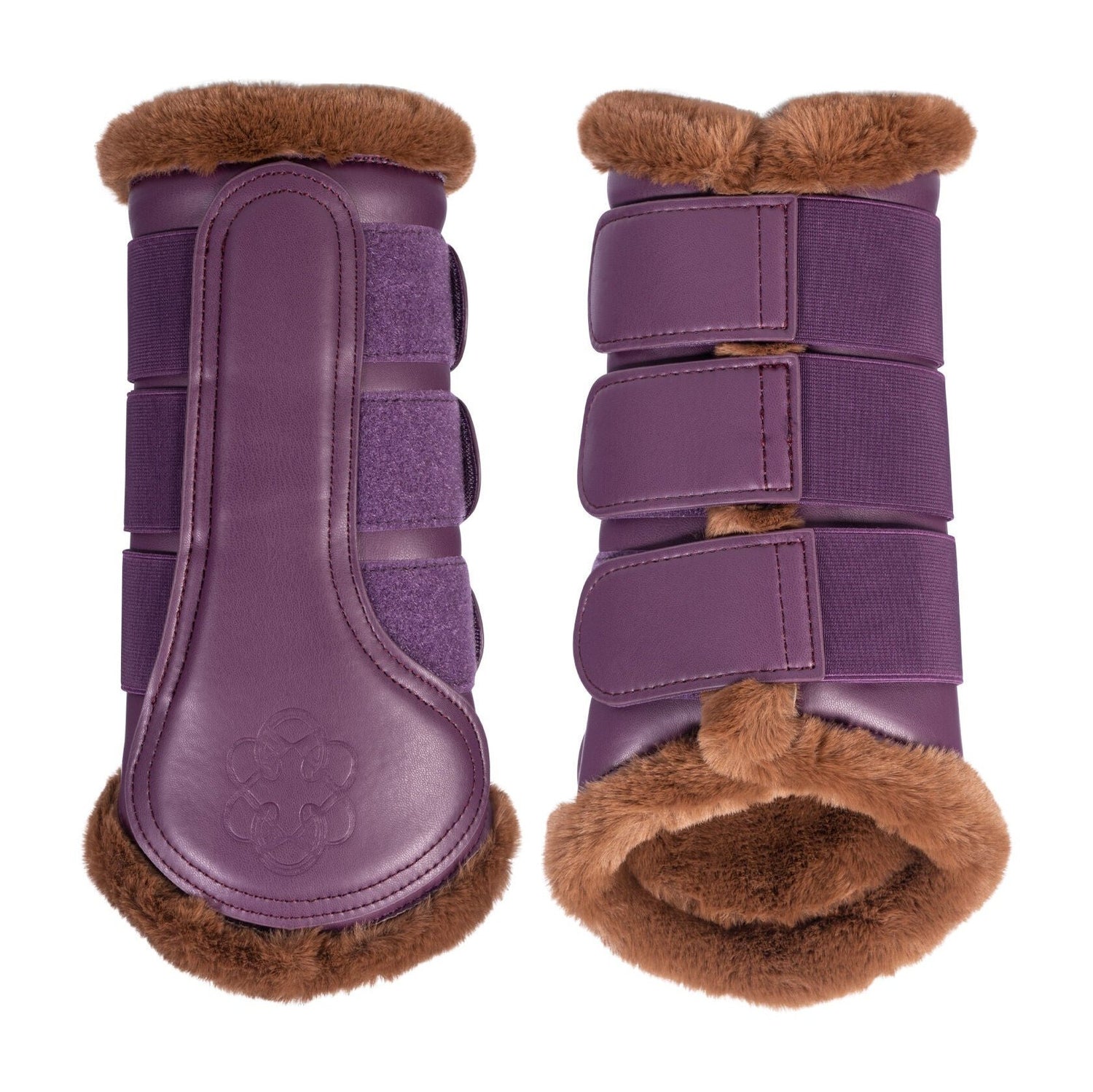 Dark Purple Horse boots