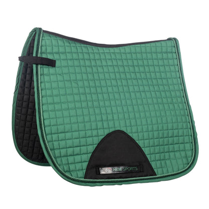 Green Dressage Saddle Pad