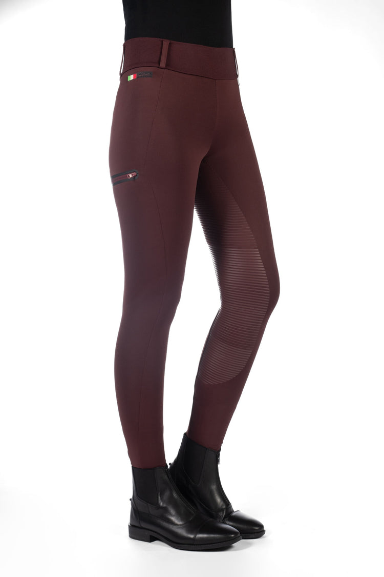 Equestrian winter riding tights