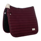 Bordeaux dressage saddle blanket