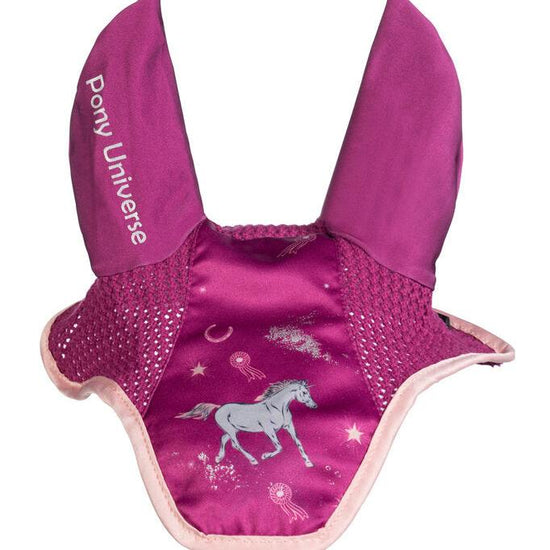 Pink pony ear bonnet