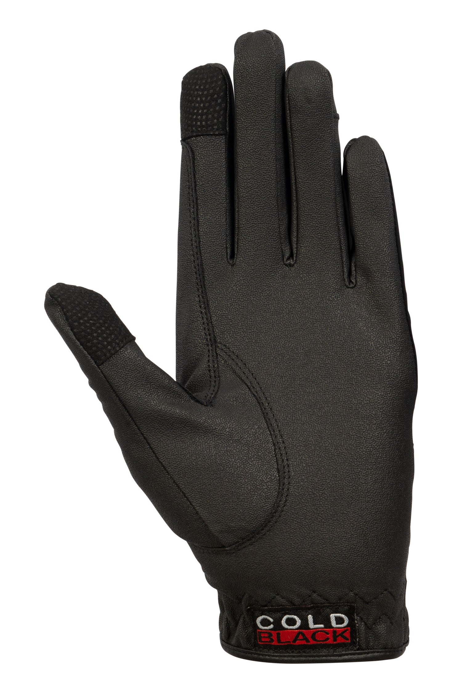 Riding gloves with elastic inserts