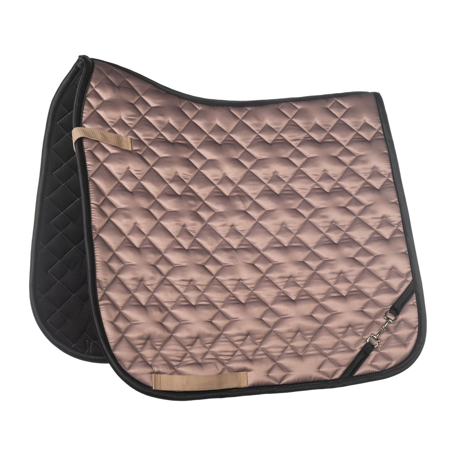 Saddle pad contrasting trim