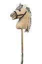 Cream and black hobby horse