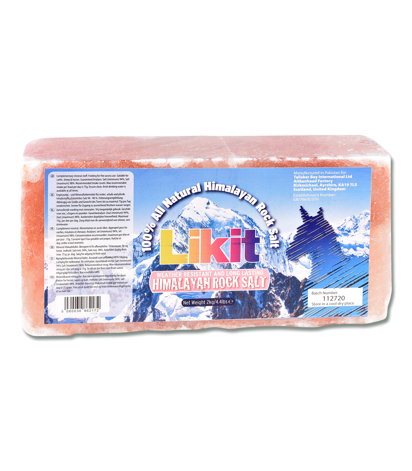 Himalayan Salt for horses outdoor