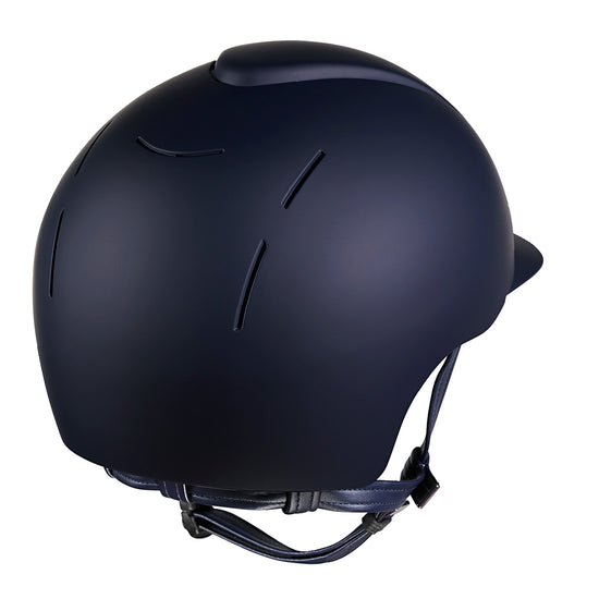 Affordable navy equestrian helmet