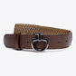 CT equestrian braided elastic belt