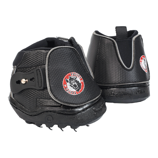 Hoof boots for barefoot horse