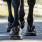 Hoof boots for barefoot horses on rough surfaces