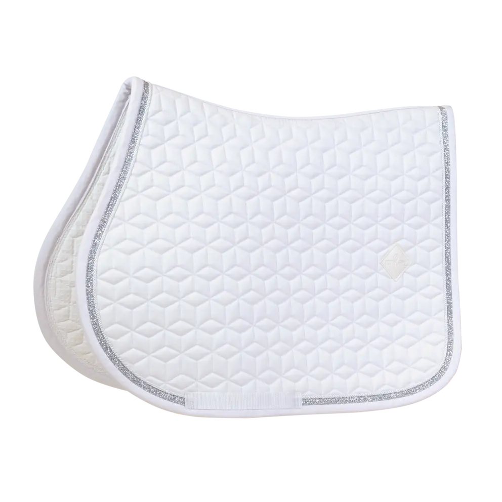 new Kentucky white jumping saddle pad