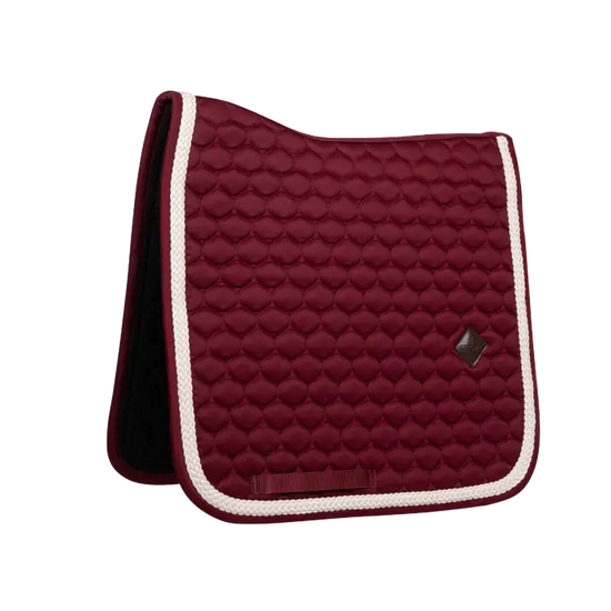 Burgundy dressage square