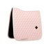 Light pink dressage saddle blanket