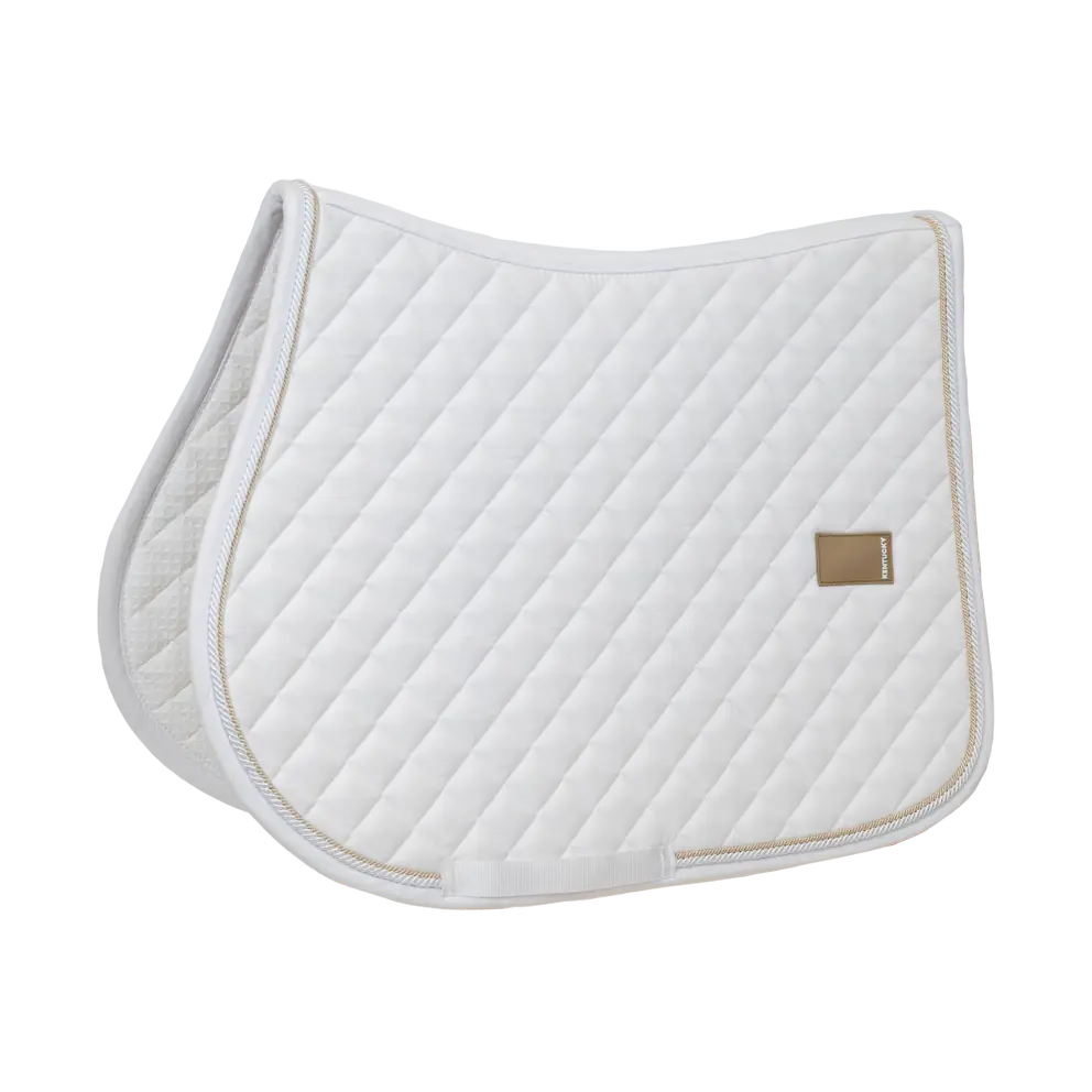 White Jumping Saddle Blanket