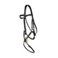 Black figure 8 noseband bridle