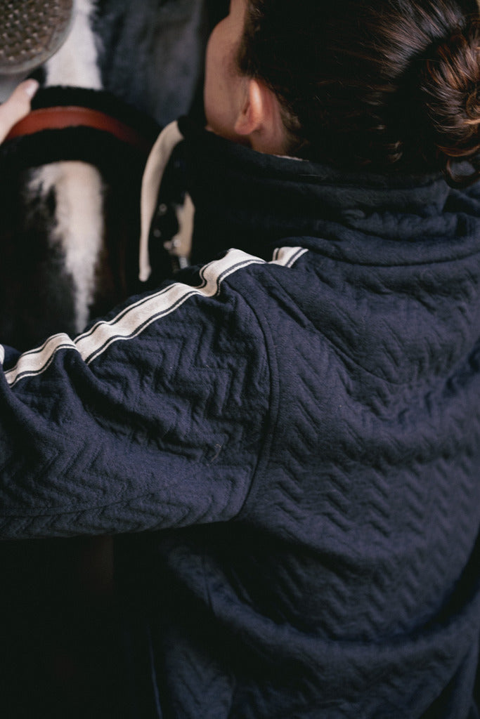 Warm equestrian jumper