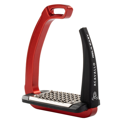 Red Acavallo stirrups