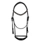 Drop noseband dressage bridle