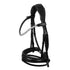 Anatomic dressage bridle with patent noseband