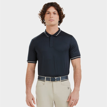 Equestrian polo shirt for men