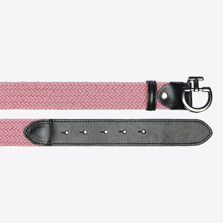 Pink equestrian belt