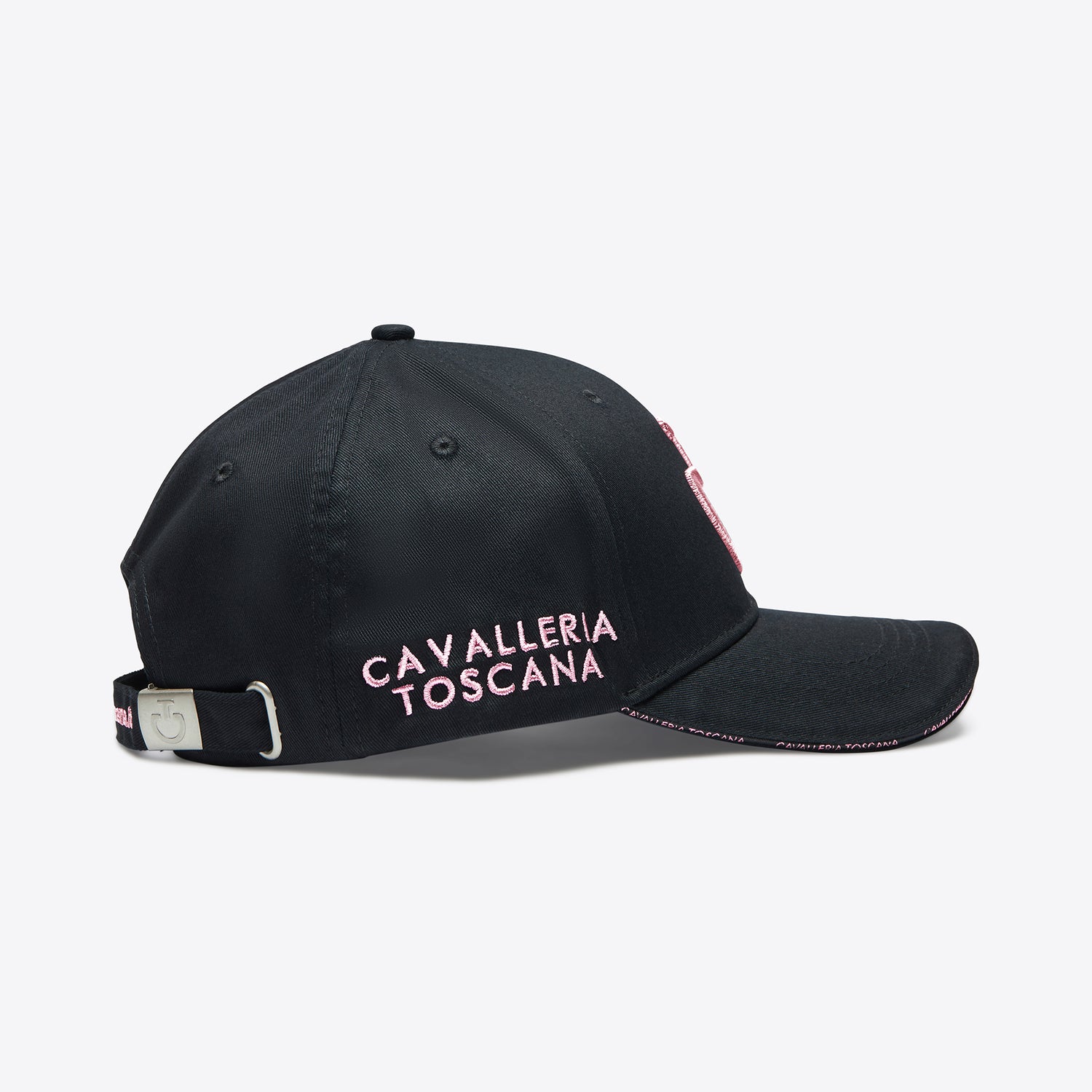 CT black pink baseball cap