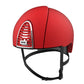 Cromo 2.0 Jockeyhelm in texturiertem Rot