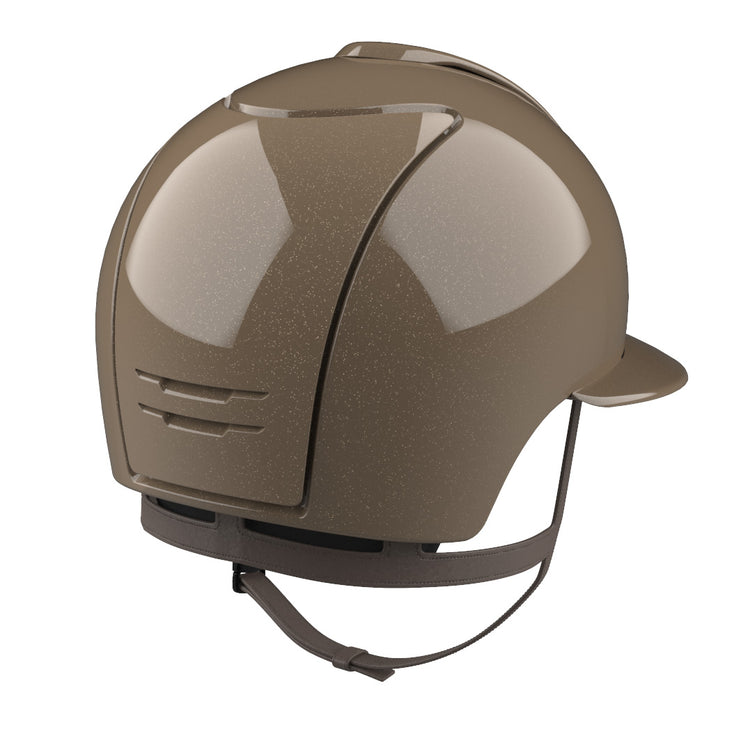 Kep Cromo 2.0 metal diamond taupe helmet