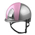 KEP Cross country helmet in grey and pink