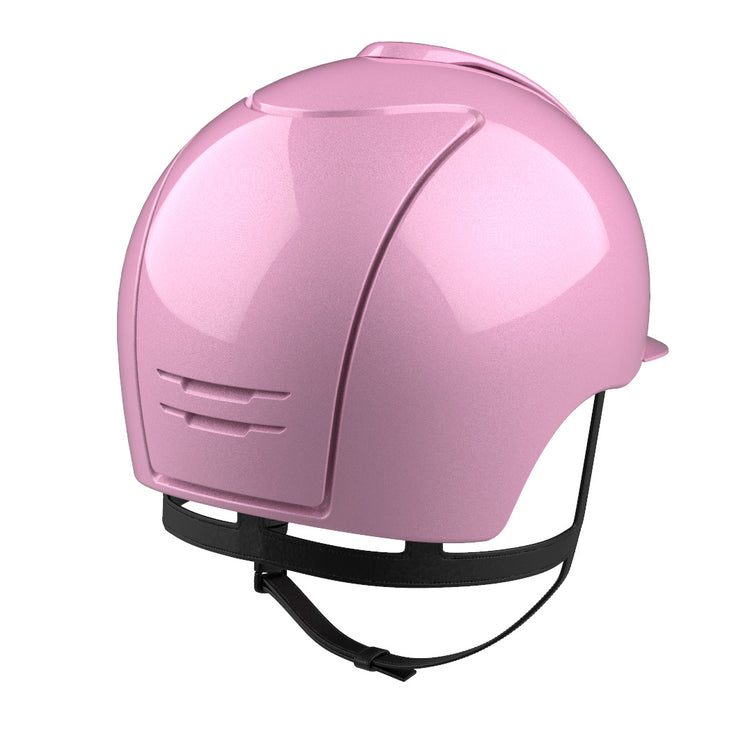 Pink helmet for horse riding