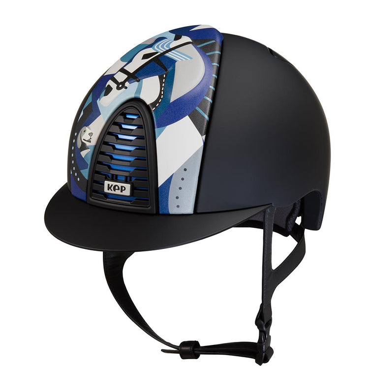 Bright horse riding helmet