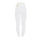 White winter horse riding leggings women