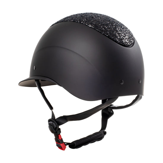 sparkly horse riding helmet