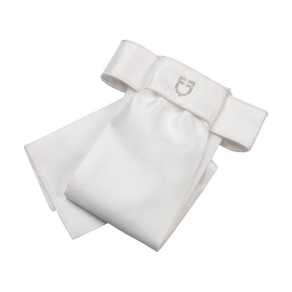 White dressage plastron