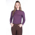 Technical shirt for horse riding in purple