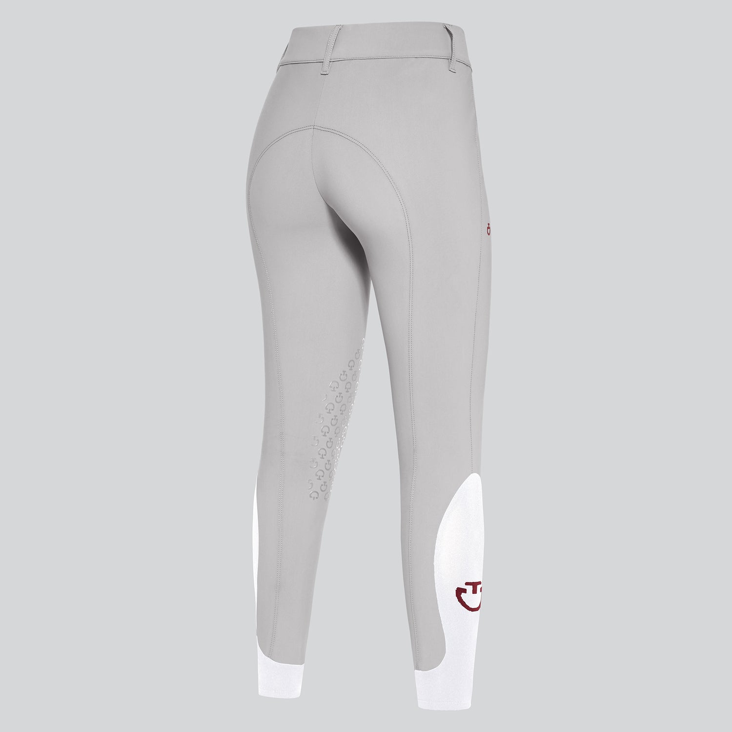 Light Grey show jumping breeches women